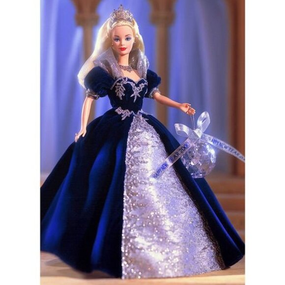 1999 Millennium Princess Holiday Special Edition Barbie Doll with  Ornament - Picture 1 of 13